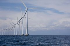 Investeringer i grøn energi som fx vindmøller er noget af det, kunder i Formålspension kan støtte op om. Foto: Topdanmark.
