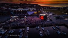 Sommeren 2022 på Kulturværftet bød på rekordhøje besøgstal. Foto: Torben Sørensen/@kalabas.dk