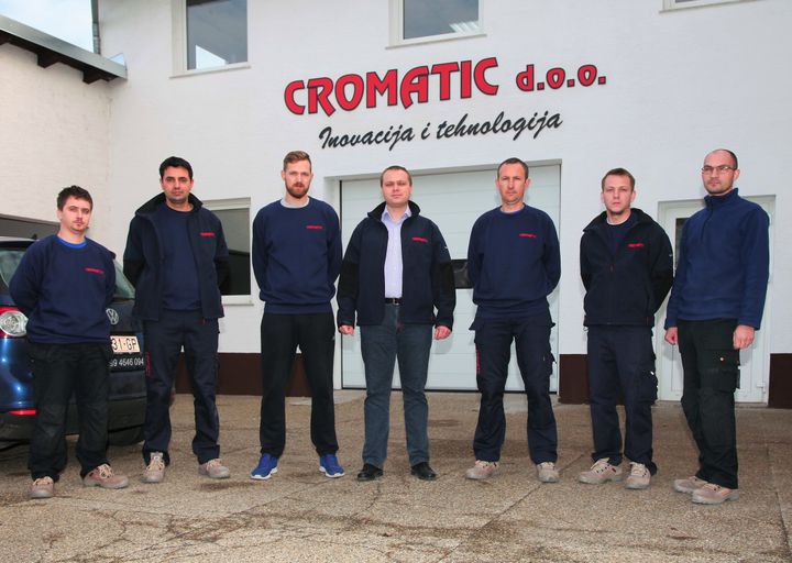 I 2015 åbnede Holtec Automatic sit kroatiske datterselskab, Cromatic D.O.O., som på kort tid er vokset fra at have to til syv ansatte. Foto: