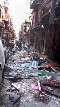 For seks måneder siden blev det armenske kvarter i Aleppo ramt af endnu en bombe.