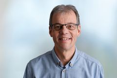 57-årige Jørgen Møller-Nielsen fra Silkeborg er ny rådgiver i Middelfart Sparekasse i Hørning. Prfoto