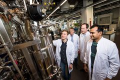 Den danske biotek-virksomhed Cysbio har udviklet en patenteret produktionsmetode til fremstilling af biokemikalier på en økonomisk og bæredygtig måde. Foto: DTU Biosustain/DTU.