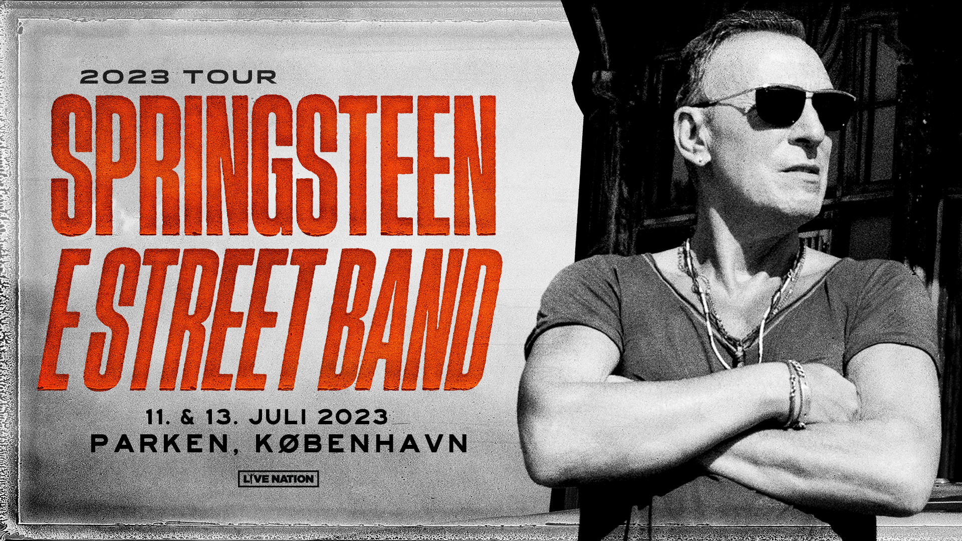 Odysseus alliance spise Bruce Springsteen And E Street Band til Parken 11. og 13. juli 2023 | Live  Nation Denmark ApS