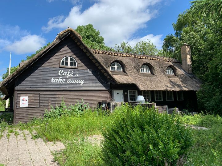 Dørene til Storkeredens café og kiosk bliver slået op på ny i 2. halvår af 2023. Foto: Vejdirektoratet