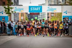 De mange tusinde løbere kommer ikke til at løbe over startstregen til Copenhagen Marathon 2020. Foto: Sparta
