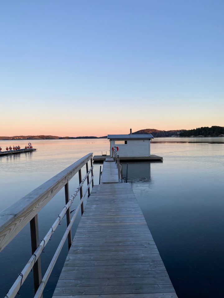 Badebroen Anfasteröd Gårdsvik 