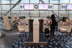 Biometric passenger identification at Tokyo Airport Haneda