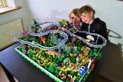 Et godt eksempel på en LEGO model fra Familien Nyland, som vandt Danmarks Bedste LEGO Familie i 2021, hvor de sendte denne model ind for at komme med i konkurrencen.
