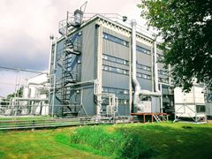 Fabrik på pK Chemicals site i Køge, hvor der i dag anvendes store mængder ny ethanol i oprensningsprocesser af virksomhedens produkter. Foto: pK Chemicals