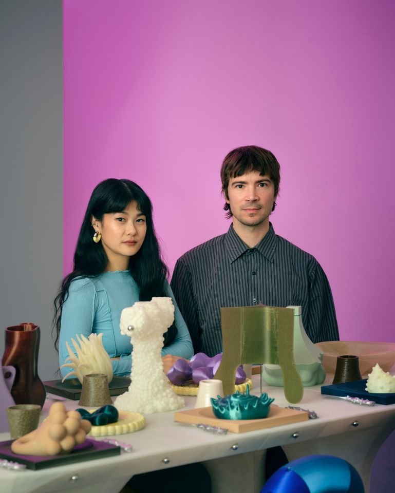 Anny Wang och Tim Söderström på Röhsska museet_Photo Carl Ander