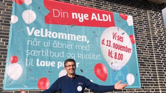 Butikschef Xhevat Beqiri er klar til at give både nye som gamle kunder en endnu bedre indkøbsoplevelse i den nye butik i Give.