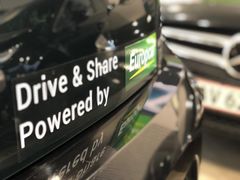 Hvis man lejer en bil gennem Drive & Share, bliver det billigere, jo mere man videreudlejer bilen. Bortset fra brændstofudgifter kan man i princippet køre gratis, hvis bilen videreudlejes ti dage om måneden. Foto: PR.