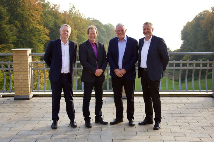 Niels Duedahl, (SE), Jens Erik Platz (SE), Jan Skytte Pedersen (Eniig) og Martin Romvig (Eniig) 