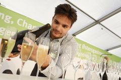 Den regerende Danmarksmester i Champagnesabling, Nick Schøler, Silkeborg