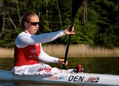 OL-sølvvinder i kajak, Emma Jørgensen, er en af de atleter, der får direkte OL-støtte. Fotokredit: Yellows for Team Danmark