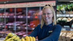 FOTO: Butikschef i ALDI Brørup, Mia Dahl Christoffersen
