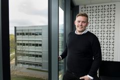 Morten Munk Nielsen er udlært tømrer og går nu på adgangskursus i Esbjerg. Foto: AAU / Lars Hordn, Baghuset