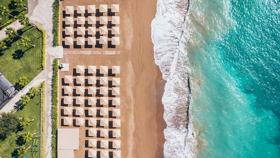 Paloma Orenda Antalya Side Beach Sunbeds
