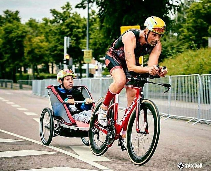Team Christoffer til Helsingør Ironman 2017. Fotograf James Mitchell.