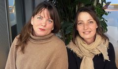 Tine Jeilsø (t.v.) og Katja Braga er tovholdere for Kvistens kvindetræf i København.
