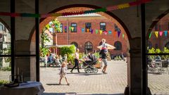 Nu kan man spise og høre musik i Toldkammergården i Helsingør