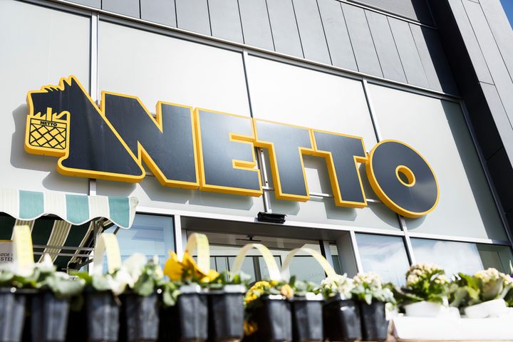 Netto i forårssolen