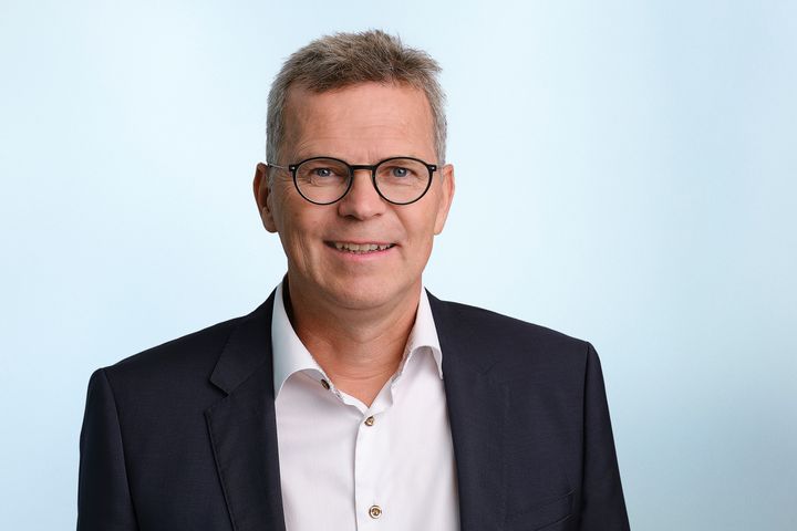 54-årige Peter Sørensen er ny rådgiver i Middelfart Sparekasse i Aarhus. Prfoto