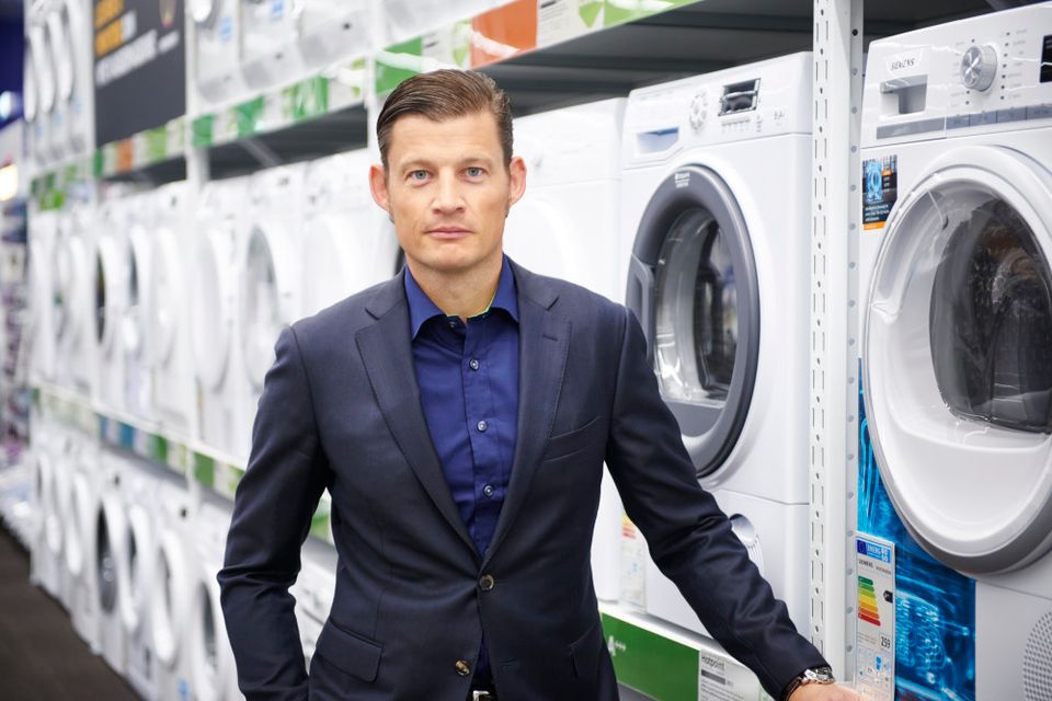 Peder Stedal, adm. direktør Elgiganten