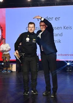 DM-vinder for elektrikere blev Christian Ottosen Keis fra Næstved.