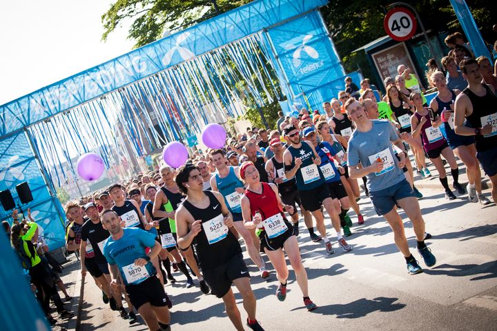 Rekordmange løbere er klar til at løbe Telenor Copenhagen Marathon. (Foto: Sparta)