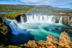 Godafoss (Gudernes vandfald) er et af Islands verdensberømte vandfald.