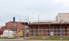 Byggeriet af det nye lægehus i Hirtshals. Foto: Hjørring Kommune