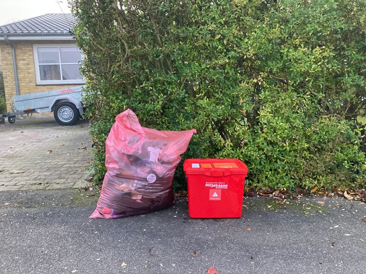 Siden 1. juli er der blevet hentet over 10 tons tekstiler og farligt affald hos borgerne i Næstved Kommune.