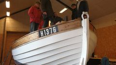 Det er Sjællands Odde Bådeværft ApS, ved Finn Henriksen, der står for reparationerne i Holbæk. Foto: Museumskoncernen ROMU