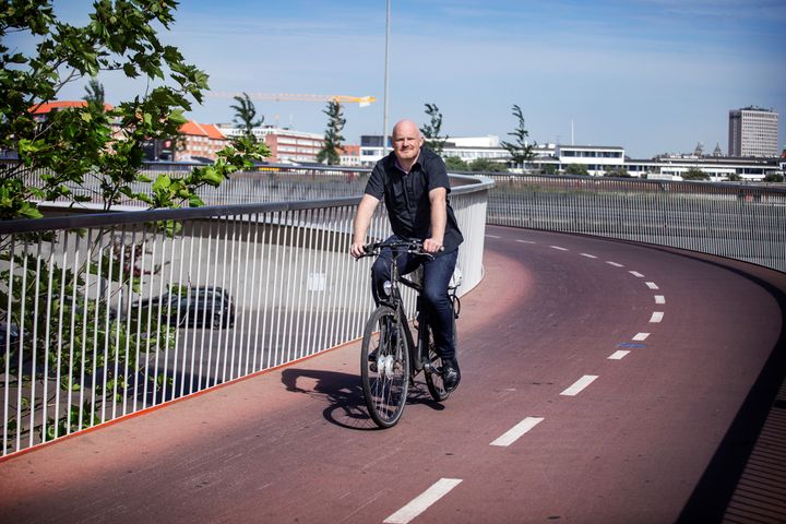 Morten Kabell vil som ny generalsekretær i ECF sikre europæiske cyklister bedre infrastruktur og fælleseuropæiske regler for sikkerhed. Foto:  Mark Knudsen.