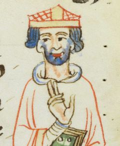Pave Honorius III var både en ivrig korstogspave og legaliserede tre tiggermunkeordener der spredte sig i Europa i middelalderen. Her er han portrætteret i 1200-tallet. Foto: Wikimedia Commons
