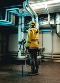 3D-scanningerne er også et stort aktiv i forhold til at kvalitetssikre og dokumentere virksomhedens arbejde internt. Foto: Kemp & Lauritzen.