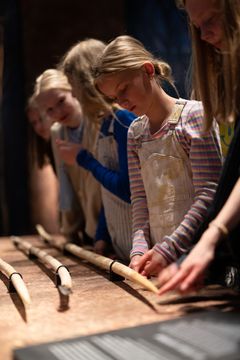Udstillingen Neandertaler er udviklet i samarbejde med Moesgaard Museum i Aarhus og har været en stor publikumssucces. Foto: Statens Naturhistoriske Museum