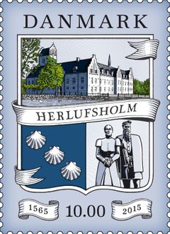 Herlufsholm Skoles nye frimærke