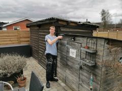 16-årige Magnus Hermund vil gerne uddanne sig til tømrer hos EUC Sjælland i Næstved.