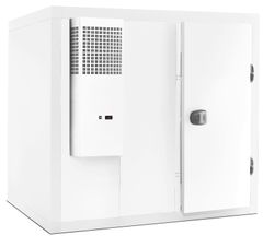 Den danske kølegigant Tefcold introducerer nu modulopbyggede køle- og fryserum, der hurtigt kan samles på stedet på samme måde som et IKEA-møbel. Produktet er meget fleksibelt og henvender sig hovedsageligt til mindre købmandsforretninger og andre fødevarebutikker. Foto: PR.