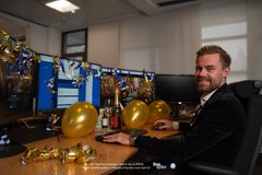 Mathias Reimer Larsen holder fest hver lørdag aften, når der er Vild med Dans.(Foto: Danske Spil)