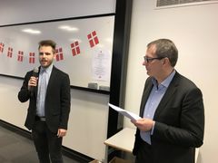 Mads Skjærbæk har fået en bevilling fra Siemensfonden.