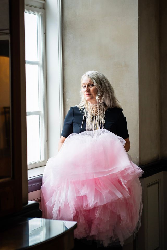 Else Skjold. 'Det store stofskifte' på Designmuseum Danmark. Foto: Andrea Sonne