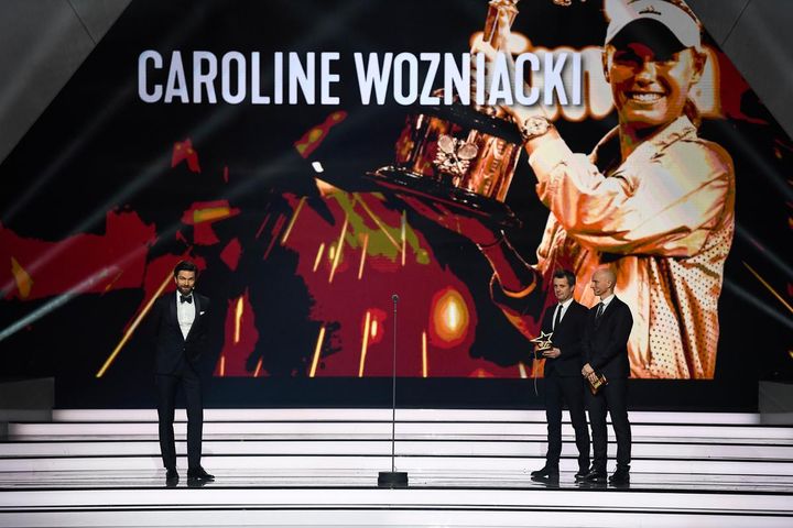 Caroline Wozniacki blev kåret som Årets Sportsnavn 2018. Fotokredit Lars Møller.