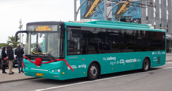 Aalborgs CO2-neutrale elbus. Foto: House of Energy