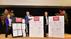 De mange forslag, der blev indsamlet og drøftet i løbet af konferencen, blev overleveret til borgmester Thomas Lykke Pedersen, formand for Plan-, Miljø- og Klimaudvalget Lars Simonsen og formand for Klimarådet Louise Mehnke. De vil indgå i det videre arbejde med kommunens nye klimaplan.