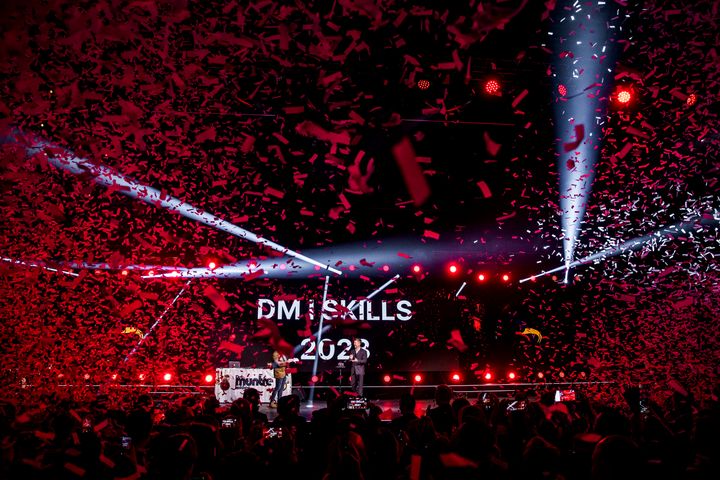 Åbningsceremonien ved DM i Skills 2023.Foto: Lasse Lagoni.