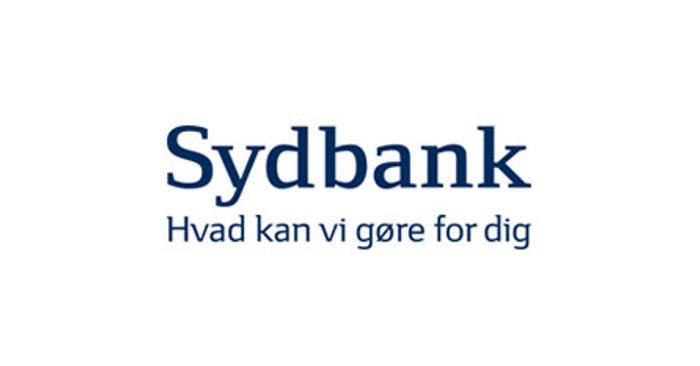 Sydbank logo hvid | Sydbank A/S