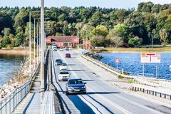 Dæmningen ved Kronprins Frederiks Bro skal have ny asfalt. Foto: Vejdirektoratet.
